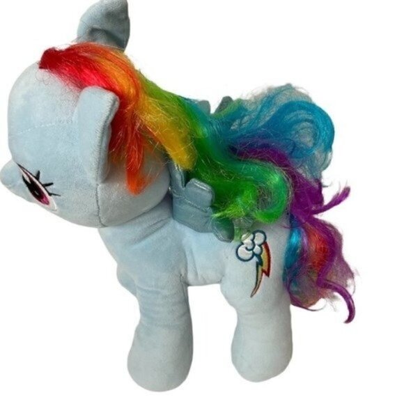 BUILD-A-BEAR My Little Pony Limited Edition Rainbow Dash Pegasus 2018 15” plush - Picture 2 of 13